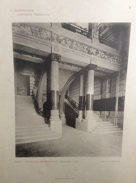 L'architettura di Giuseppe Sommaruga. Palazzo dell´Ing... Lote 2