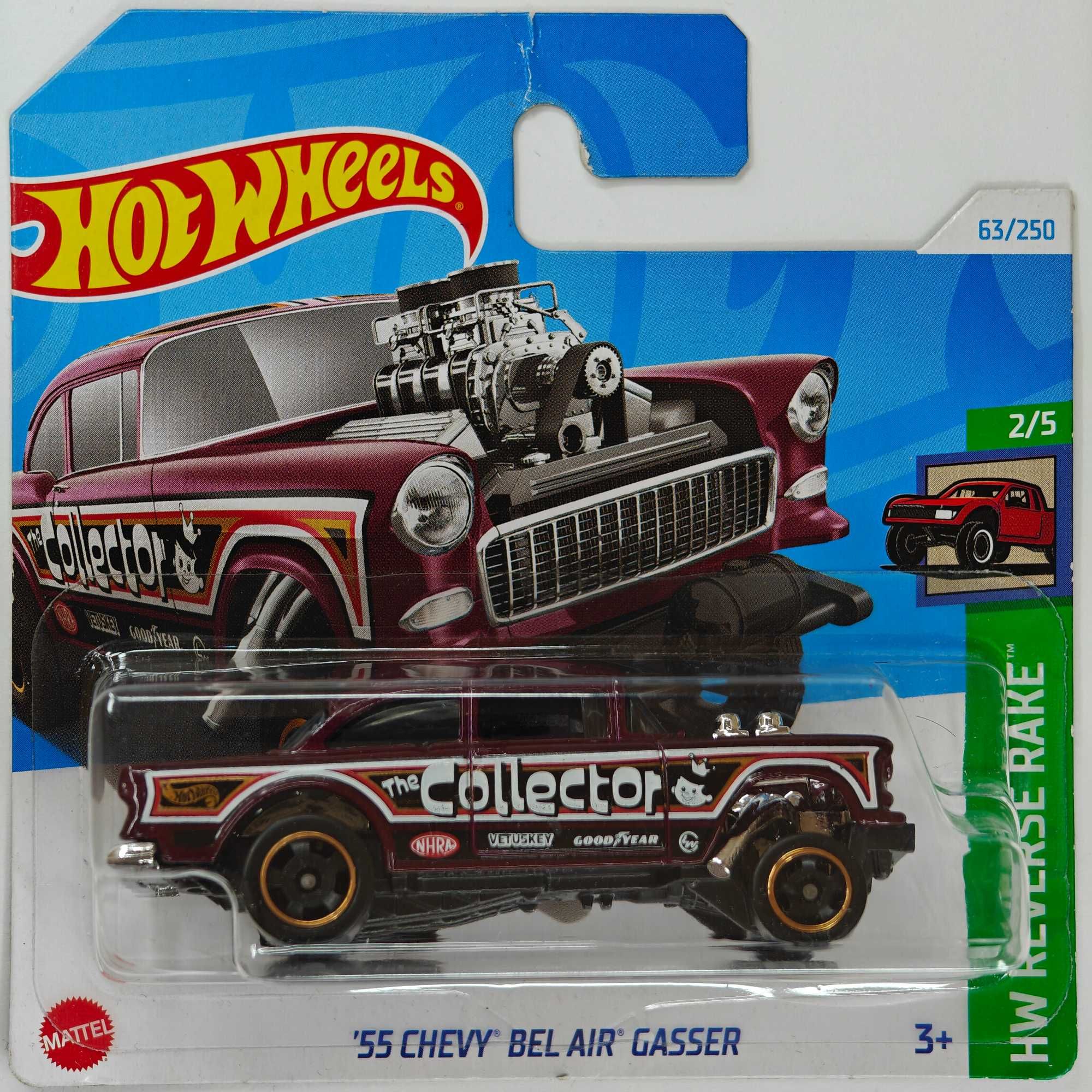 Hot Wheels Reverse Rake 2024 7 modeli Seria