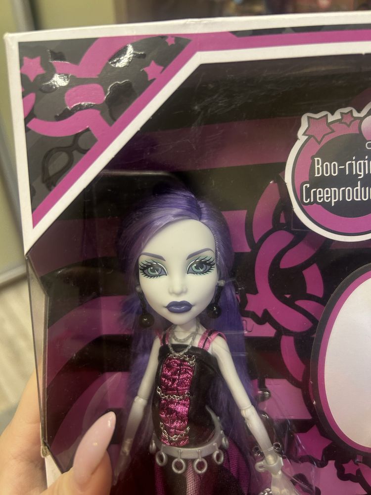 Monster high creeproducthion Spectra, Clawdin, Draculaura, Lagoona