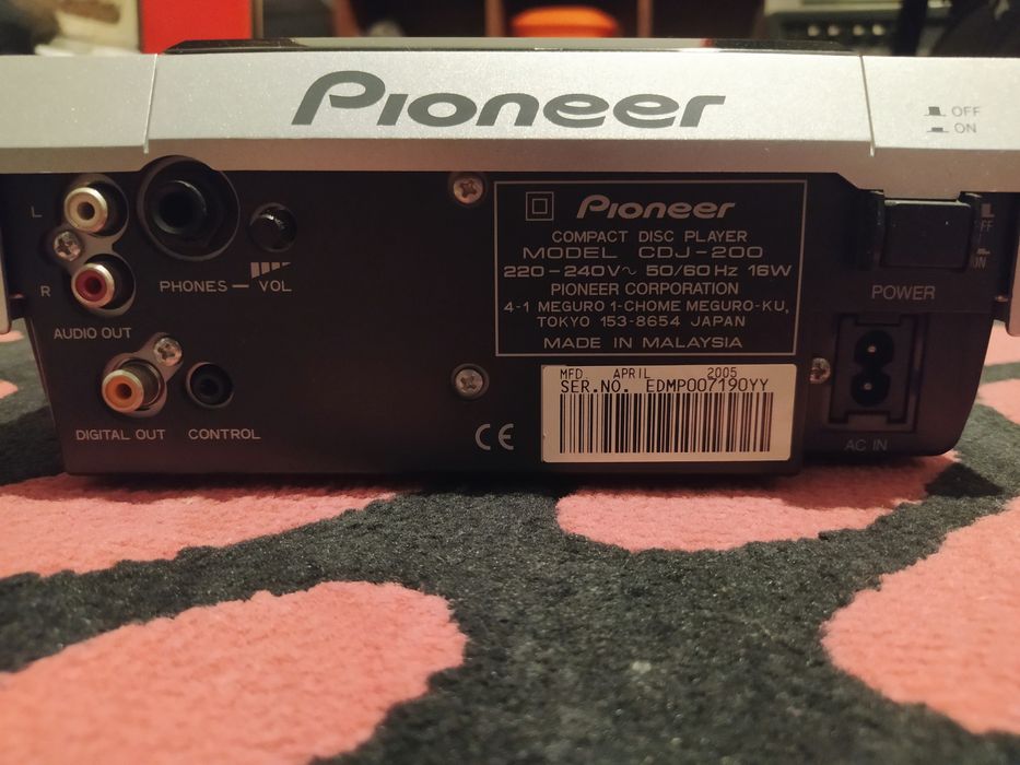 CDJ 200 Pioneer - Como novos!