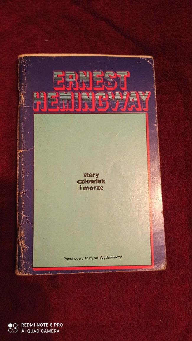 Stary człowiek i morze- E. Hemingway