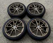 18” SPARCO DRS 5x120 + opony BMW E46 E90 E87 E82 Z4 E92 F20 itp