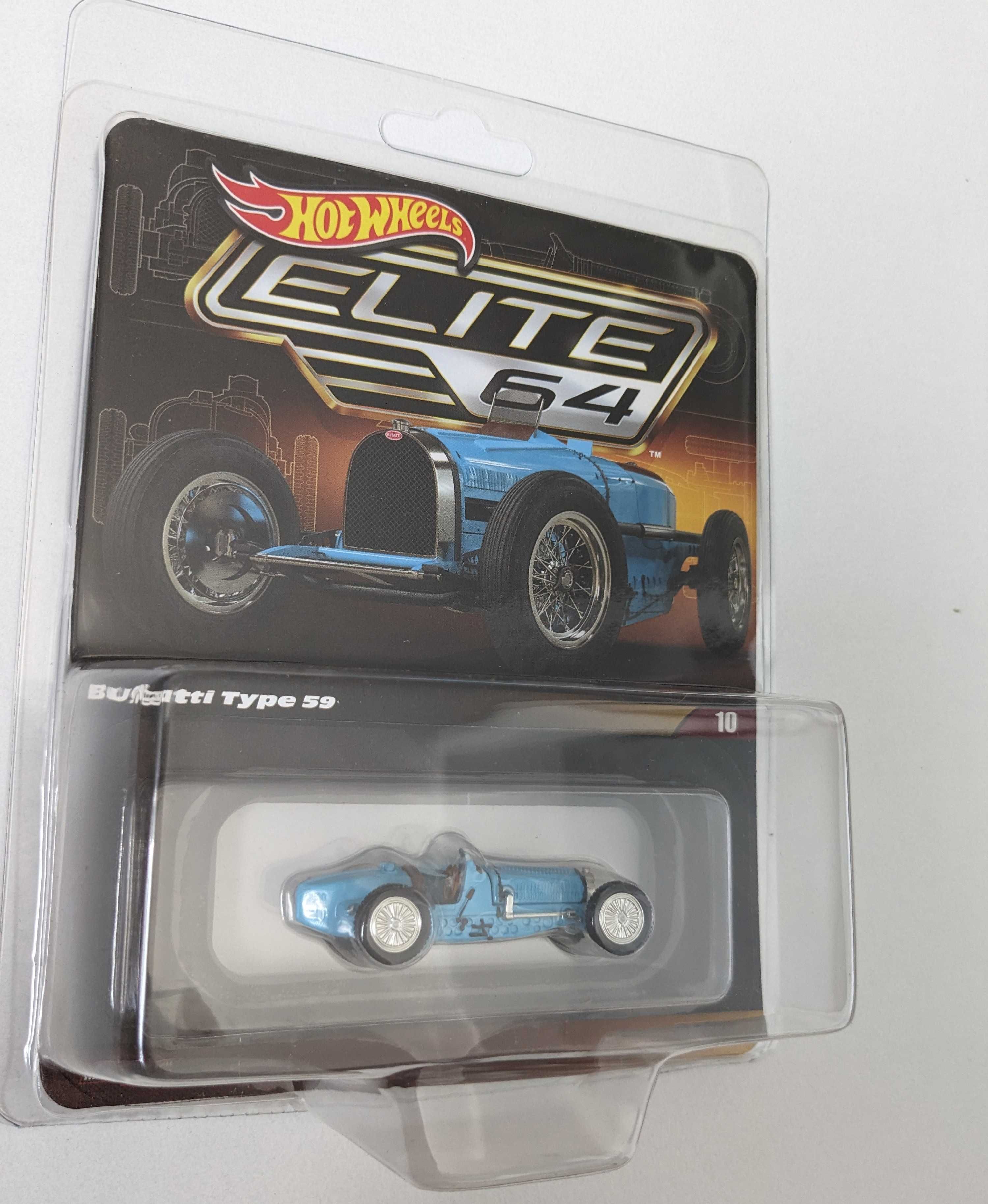 Bugatti Type 59 ELITE 64 Hot Wheels