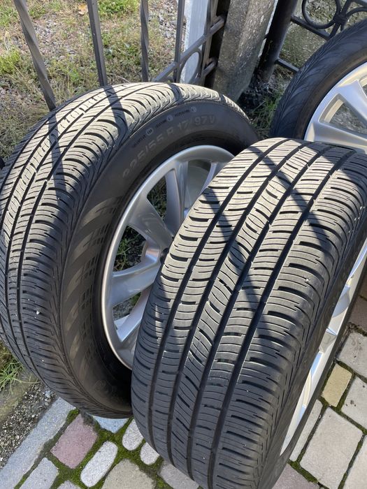 диски 5x120 R17 Bmw F10 F30 T6 T5 літна резина 225/55 R17 SSR