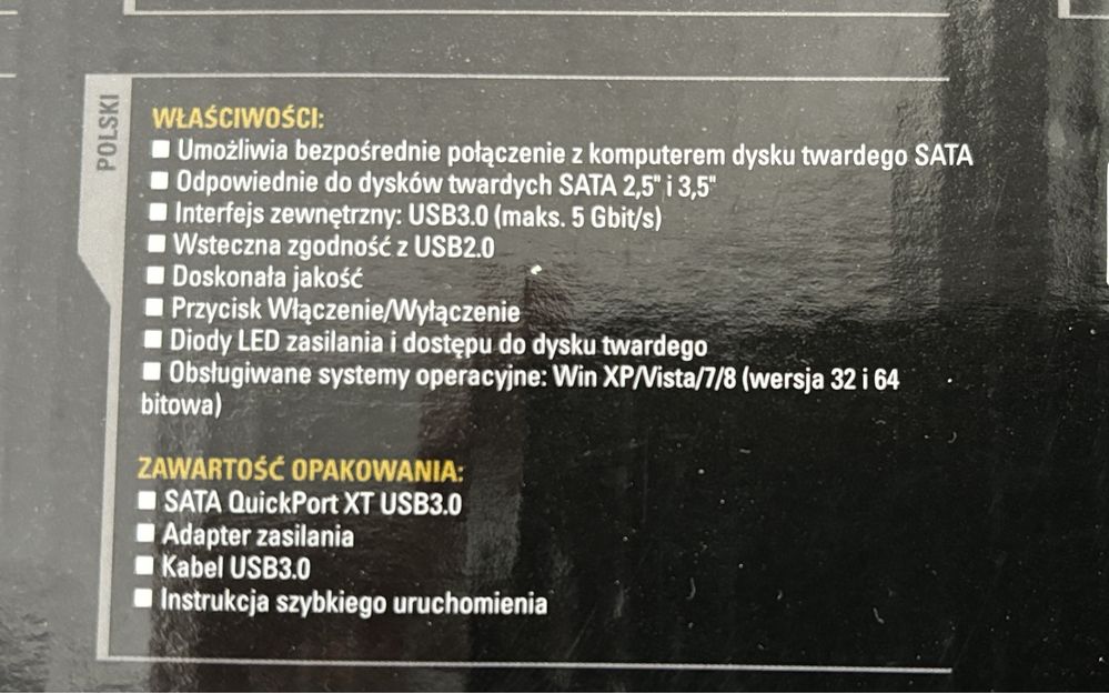 Stacja dokująca Skarkoon HDD Docking station