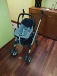 Trio bebecar cadeira auto - carro+ assento + ovo isofix