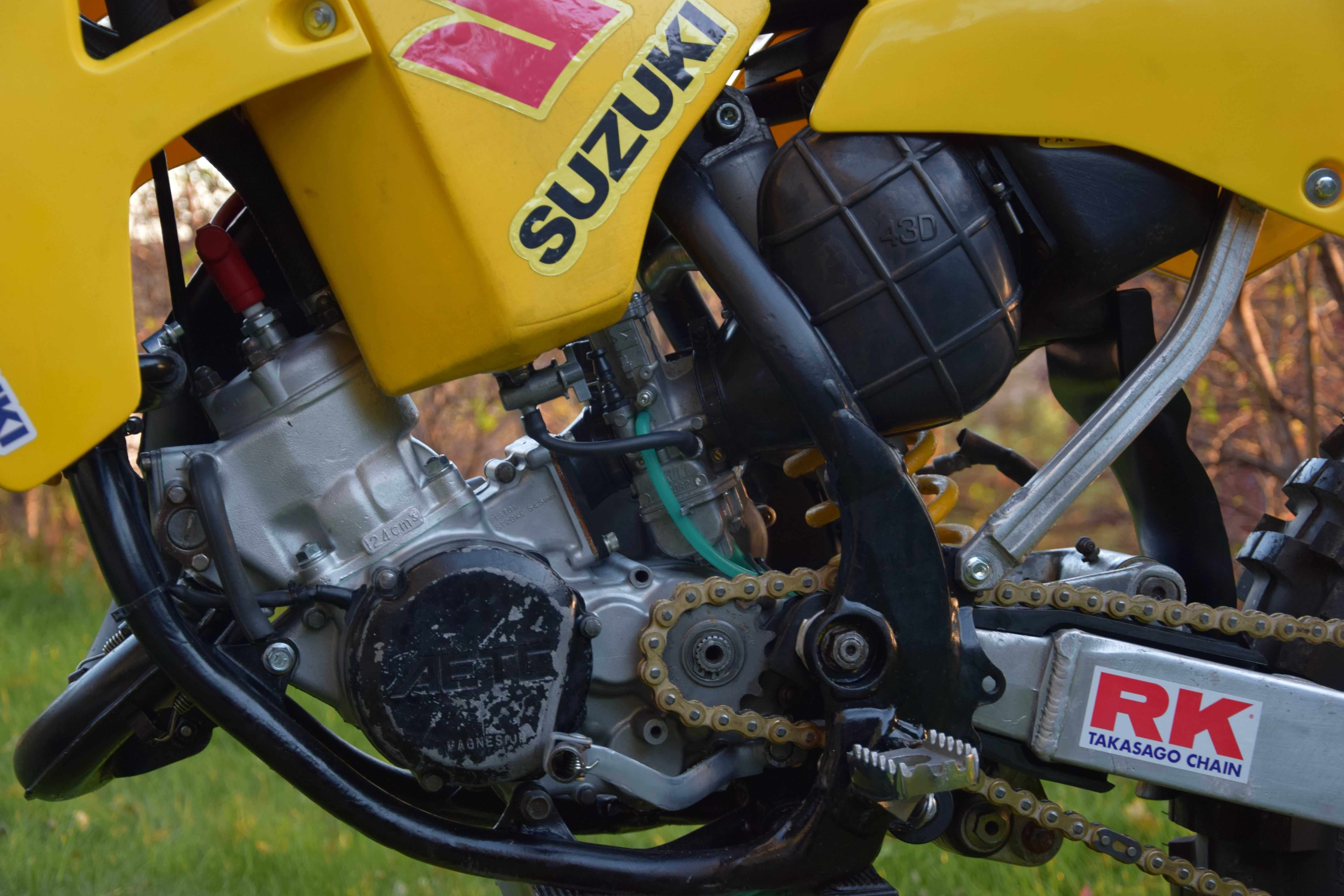 SUZUKI RM 125 po remoncie