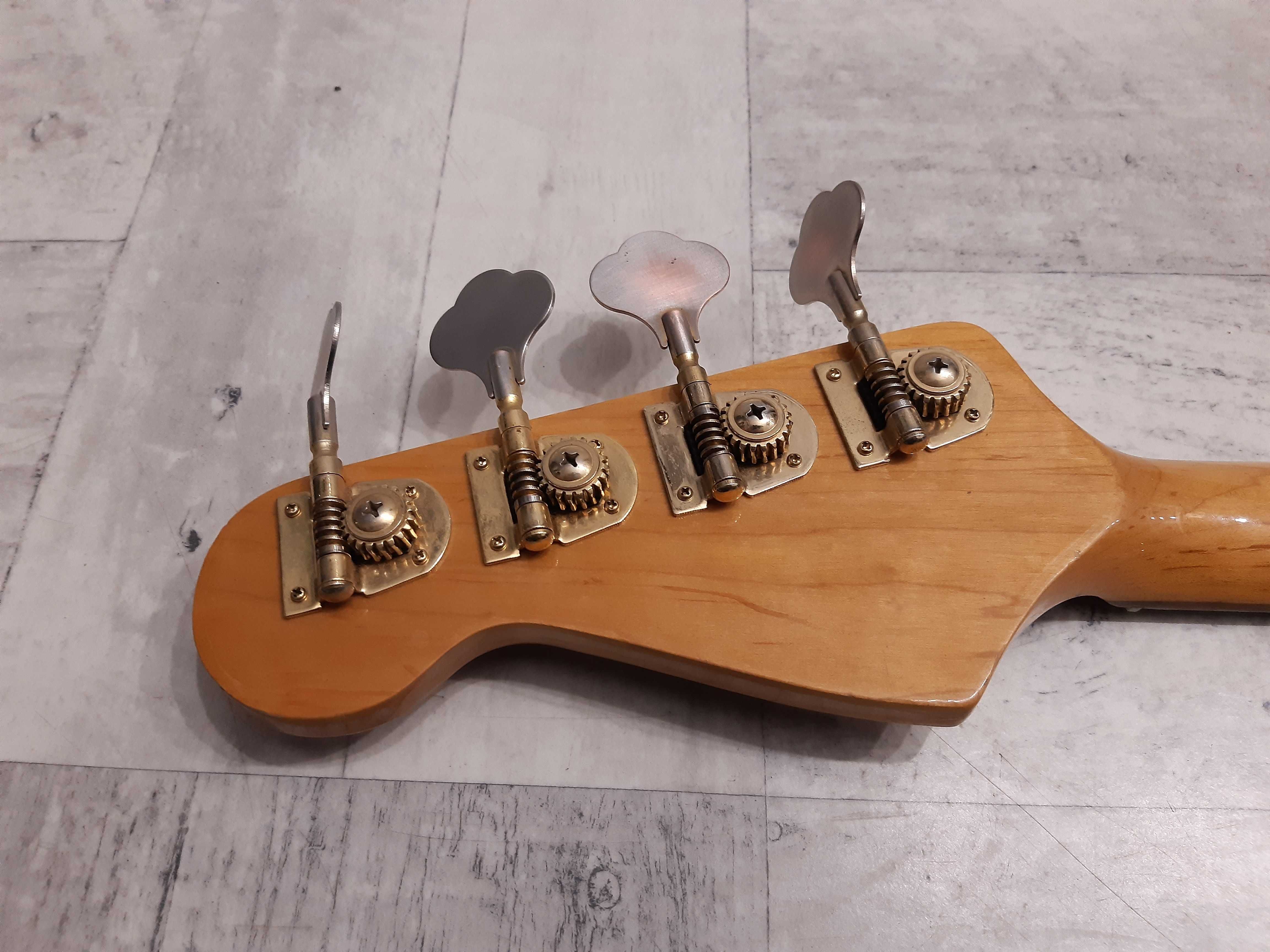Gitara Basowa Jaguar Stagg-milk chocolate Bass -wysyłka Gratis-zamiana