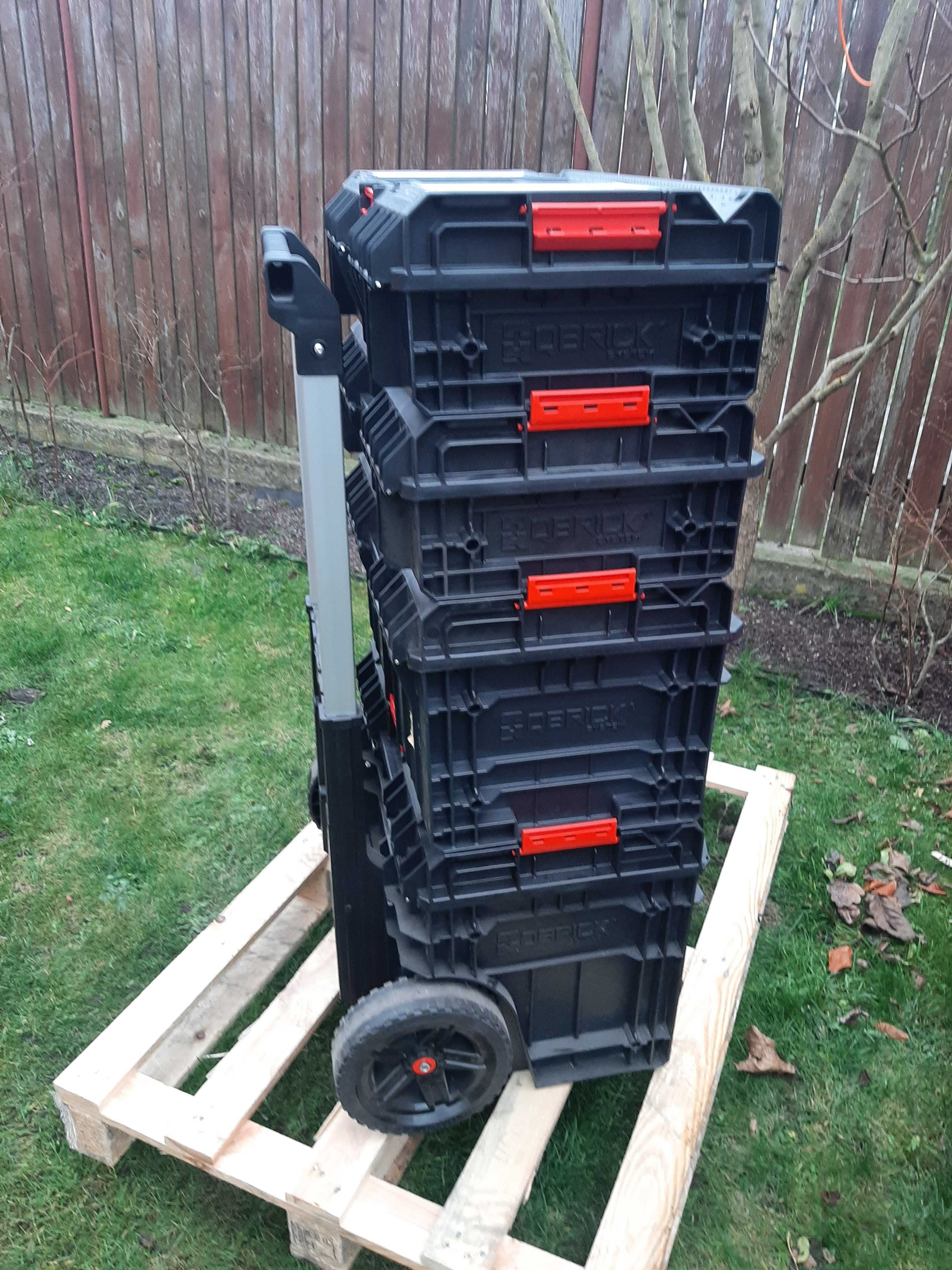 Qbrick zestaw skrzyń 4w1 Cart One Technik + One Profi + One Basic 2.0