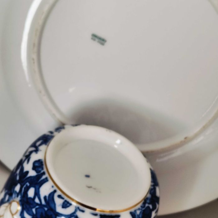 **WIELKA filiżanka porcelana stary COALPORT 1875_1881