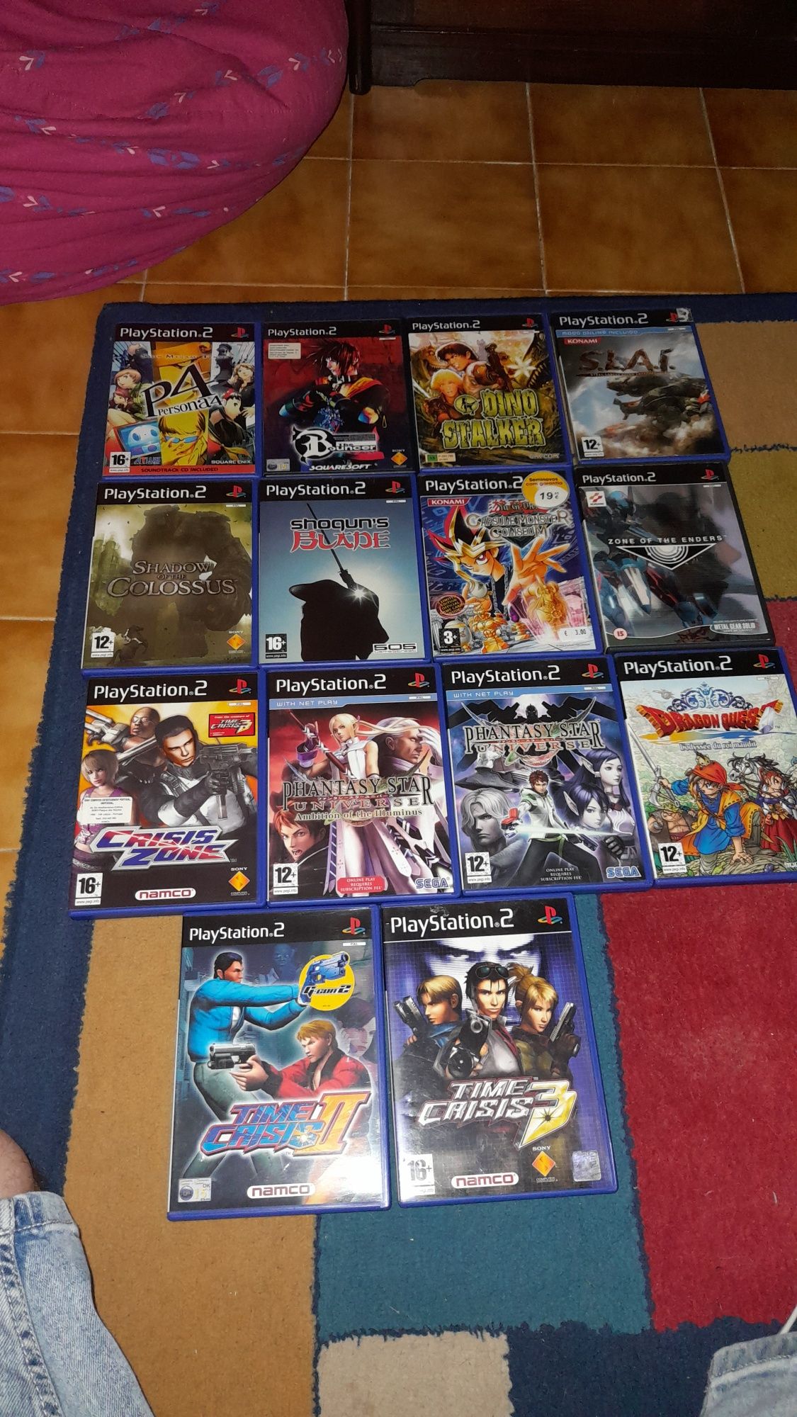 Varios jogos playstation 2 de colecção