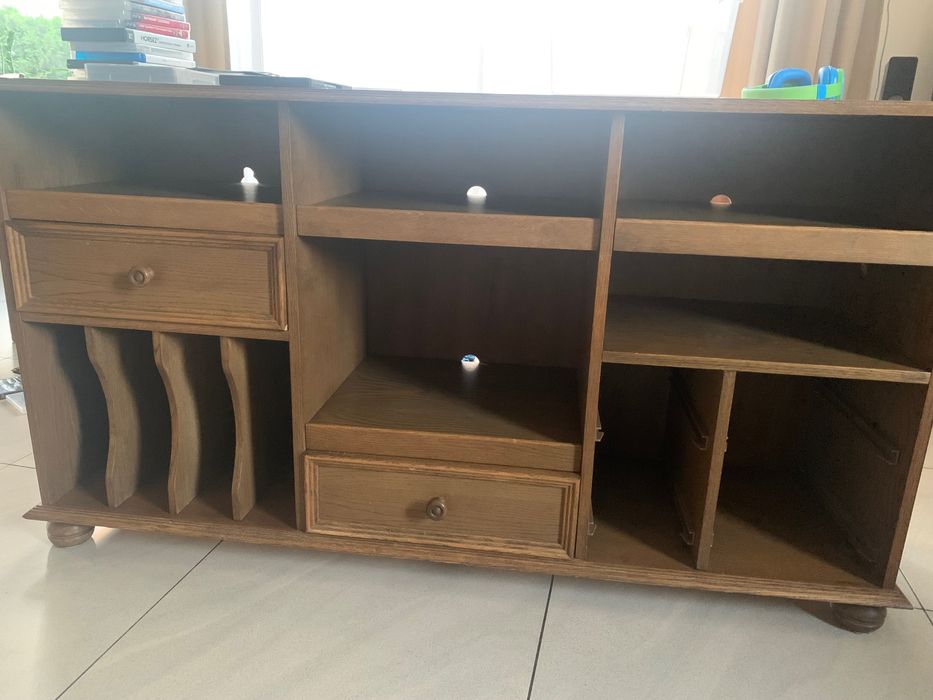 Naturalne drewno komoda