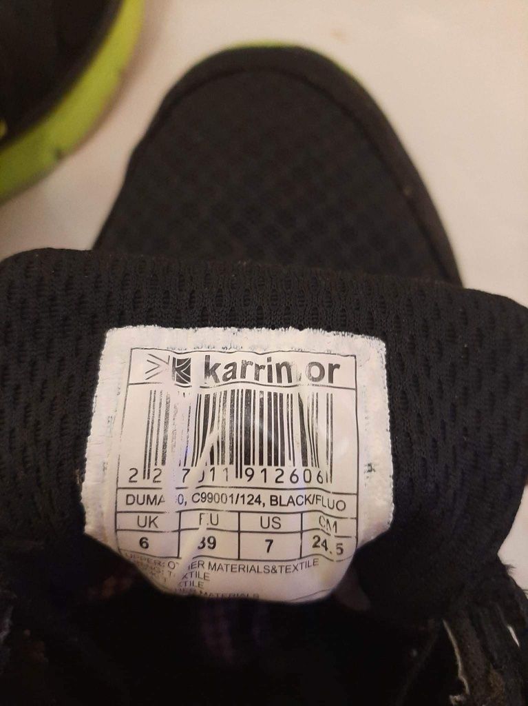 Czarno zielone buty karrimor duma 39