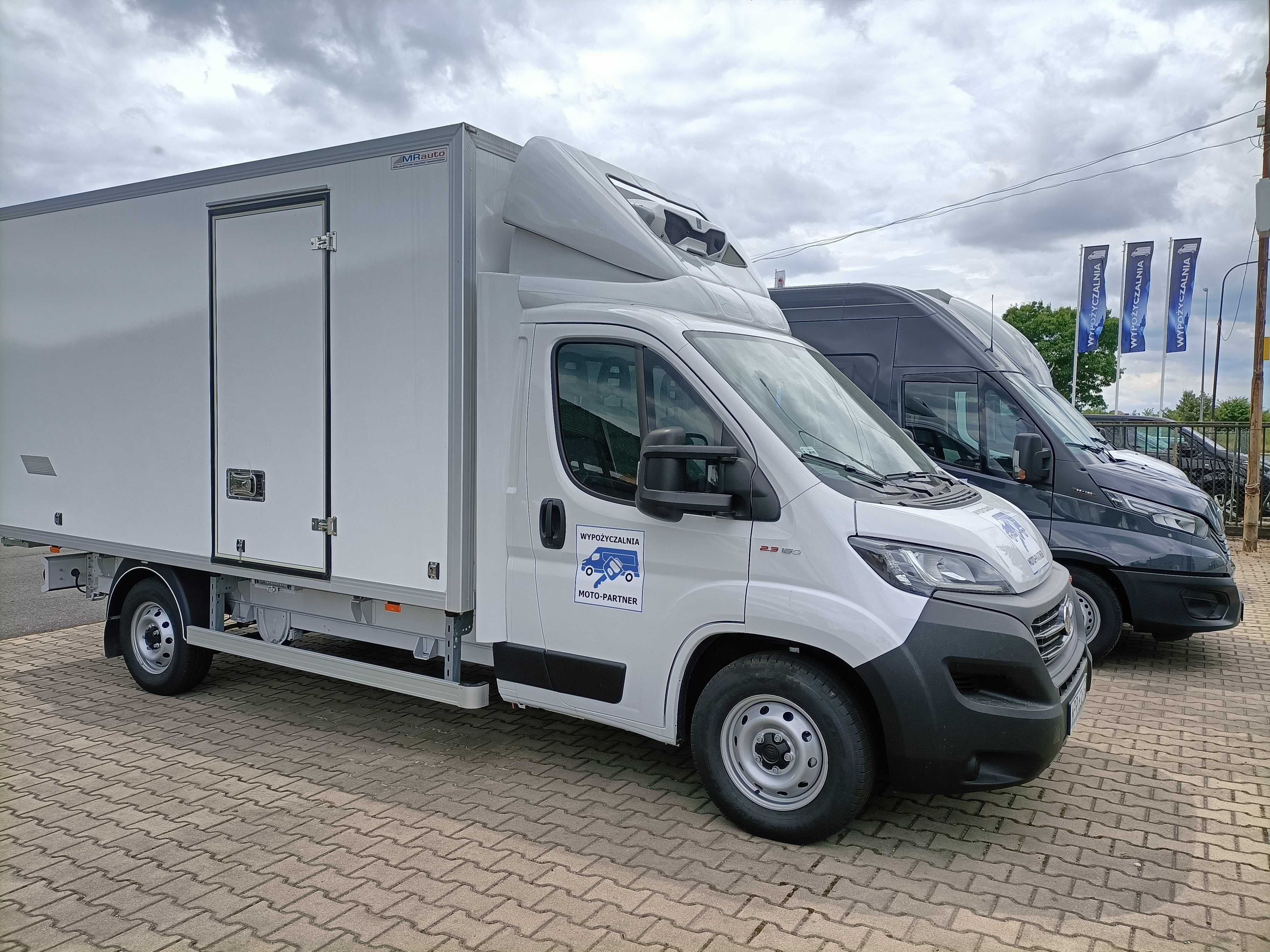 Wynajem Fiat Ducato Chłodnia/Izoterma/Kontener 8 EP ŚLĄSK