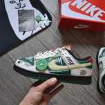 Мужские кроссовки Nike SB Dunk Low x Stussy BMW M3 'Green\White' 40-45