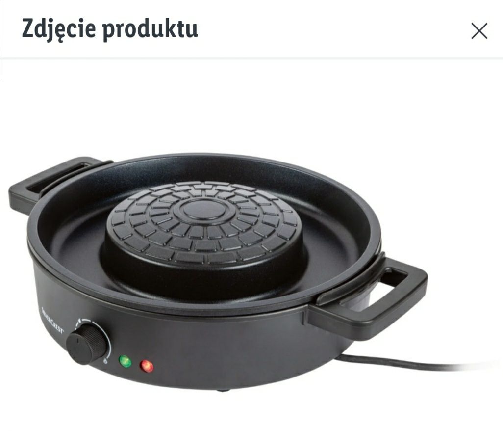Grill stołowy silvercrest Lidl (+)