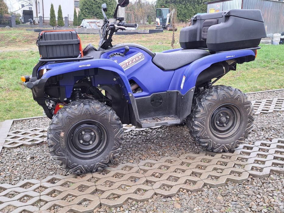 Yamaha grizzly 550 homologcja 4x4 700 kodiak