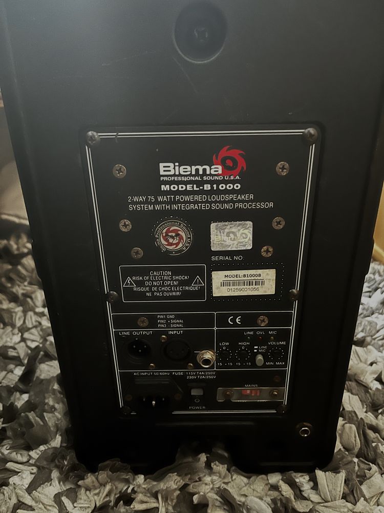 Coluna de som Biema b1000