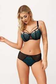 biustonosz firmy AZAL model OTYLIA zieleń 85c