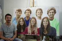 Transforme Sua Foto em Arte! Retratos Únicos Feitos 100% à Mão. Envio!