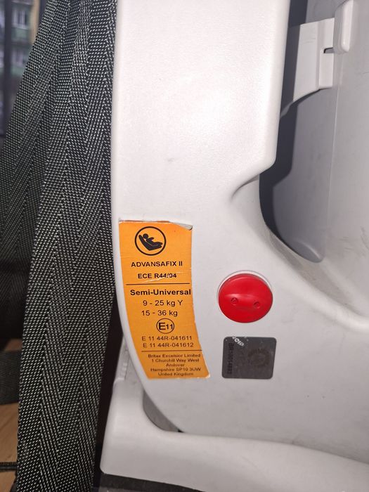 Fotelik Samochodowy Advansafix 2  / 9-36kg