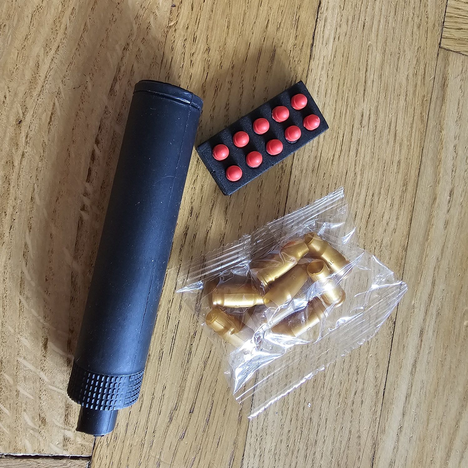Pistolet zabawka zestaw, nowy, zapakowany