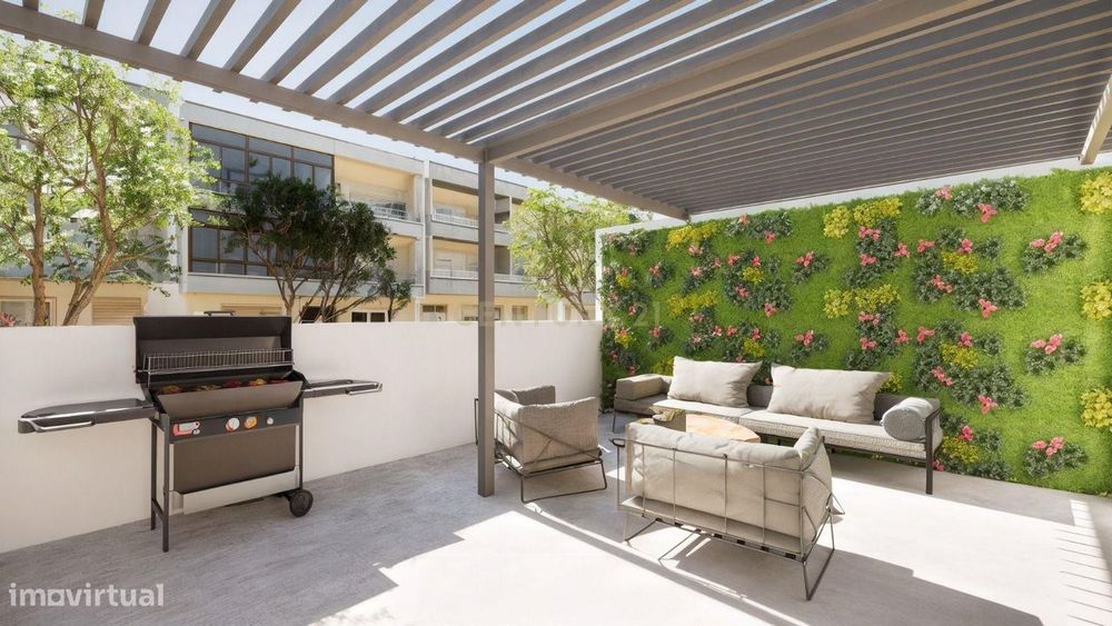 T2 com Jardim - Paivas Exclusive — Viva com Qualidade e Modernidade no