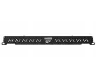 Panel LED RACK Professional 1U 19" czarny StalFlex
