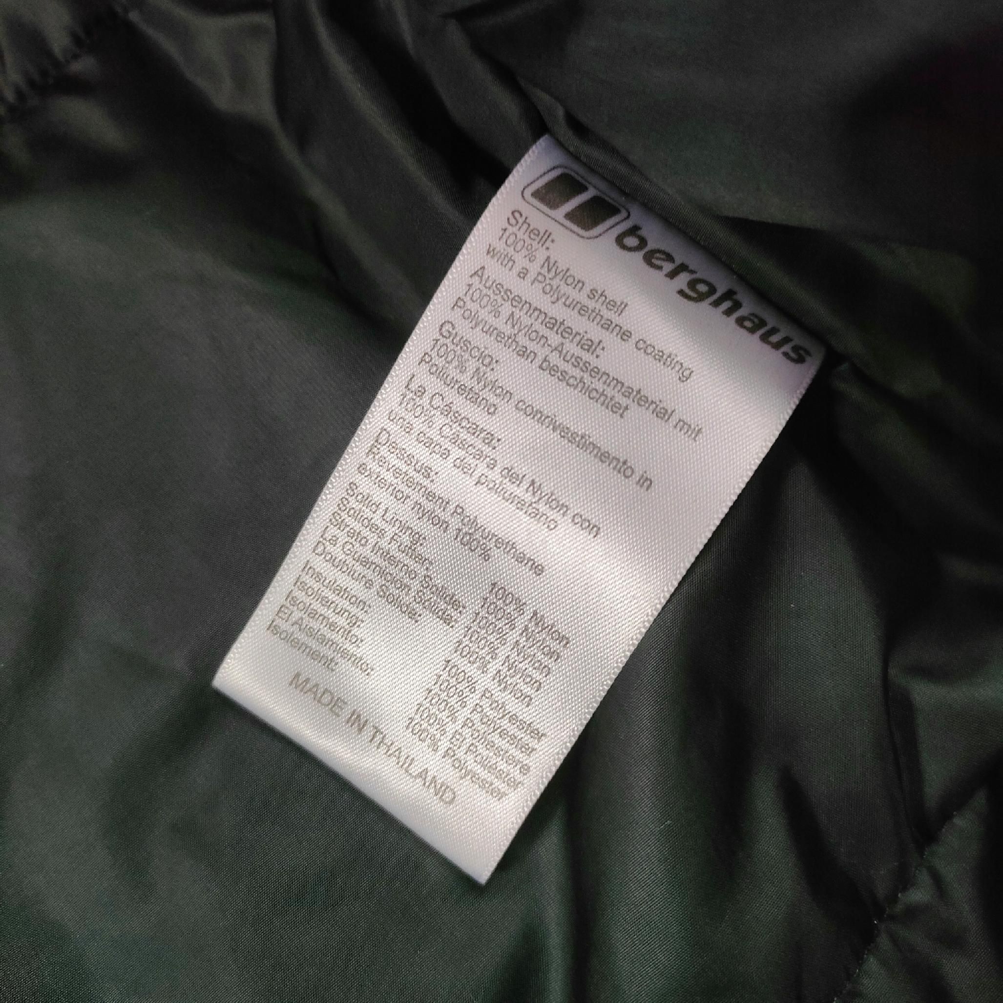 BERGHAUS Kurtka AQ2 Czarna Ocieplana Logowana r. 10 ( M )