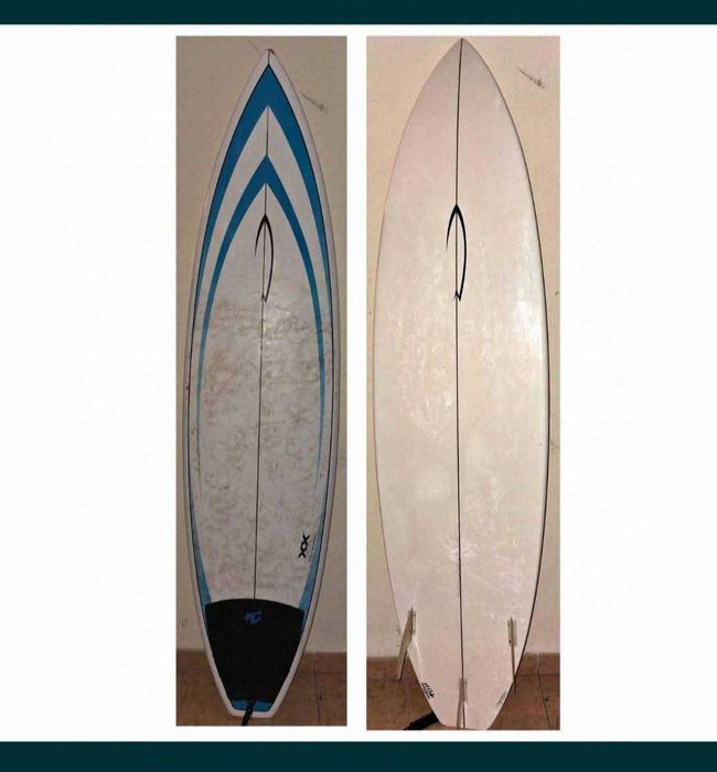 Epoxy 6.6 Evolution 6.8 Malibu Funboard prancha de surf FCS NSP Torq