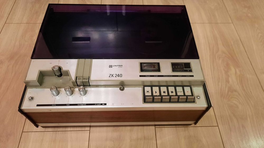 Magnetofon szpulowy ZK 240 Unitra ZRK