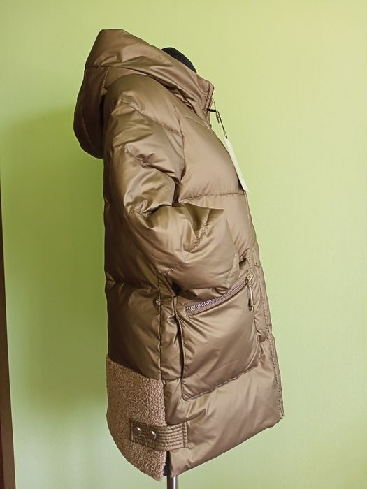 Куртка бронза латекс р. S осінь-зима, ZLLY