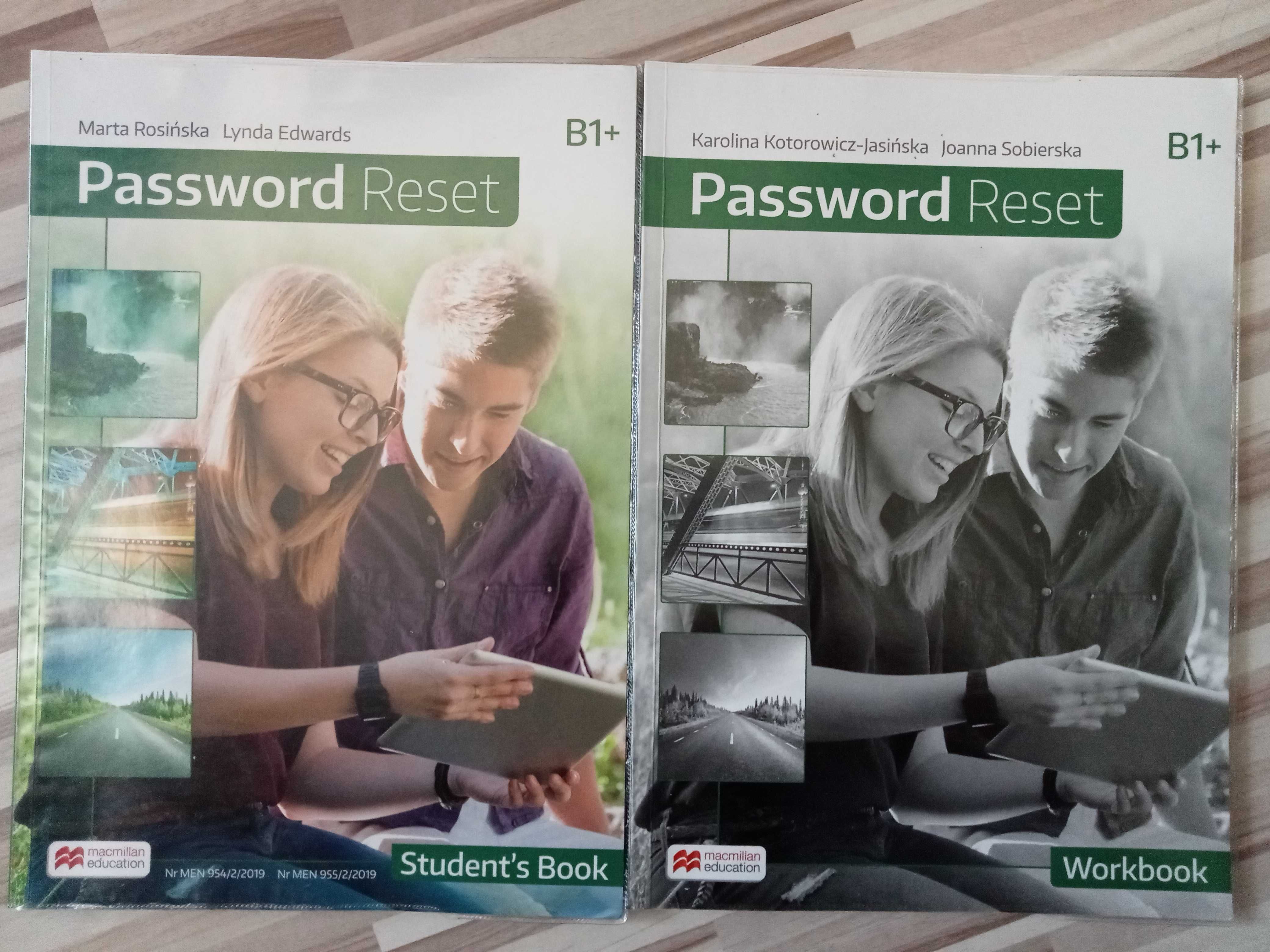 Password Reset B1+ - Student's Book i Workbook do języka angielskiego