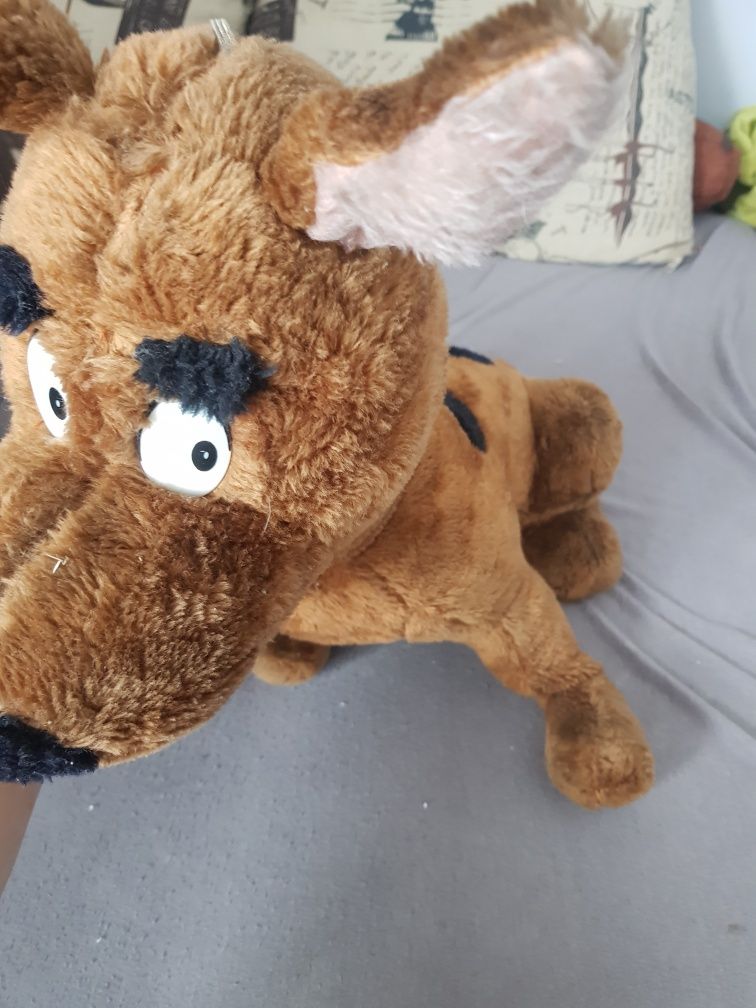 Scooby Doo pluszak 50cm 1980 retro stary duży okazja