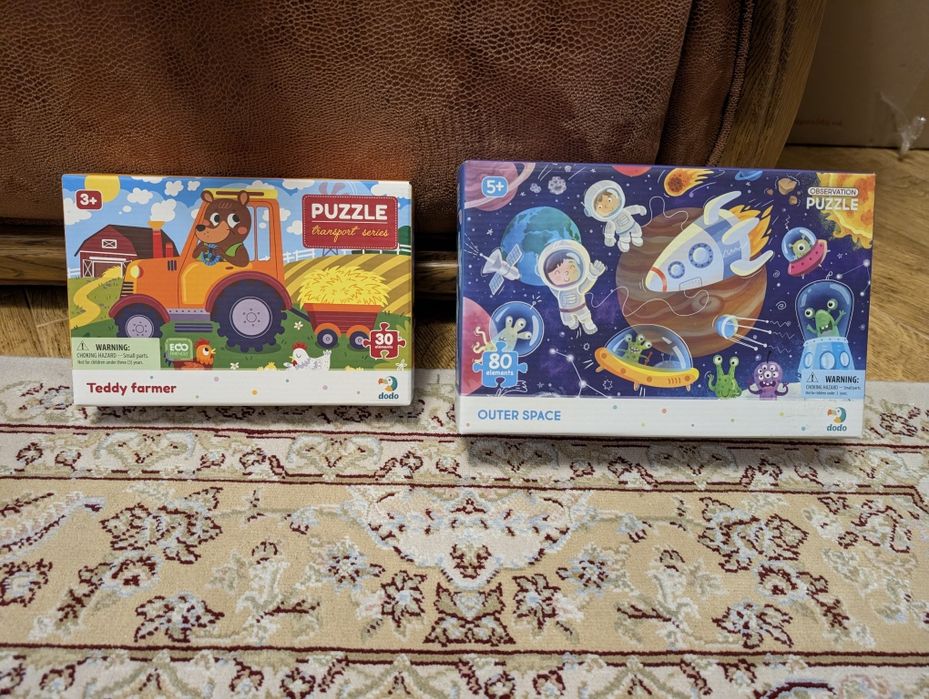 Дитячі настільні ігри та пазли