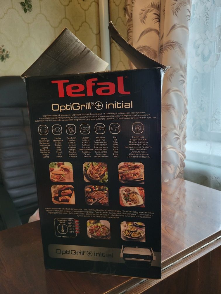 Гриль Tefal optigrill +initial