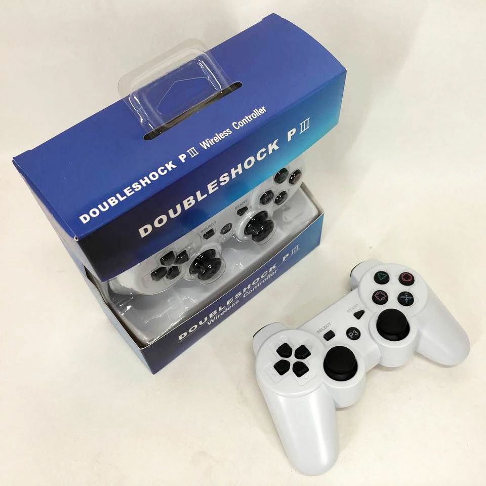 Бездротовий ігровий геймпад Doubleshock PS3/PC акумуляторний джойстик