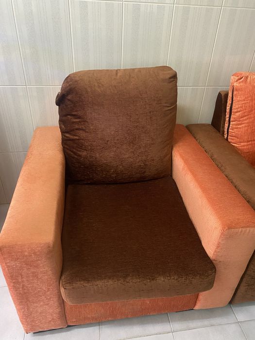 Sofá 3 lugares + poltrona