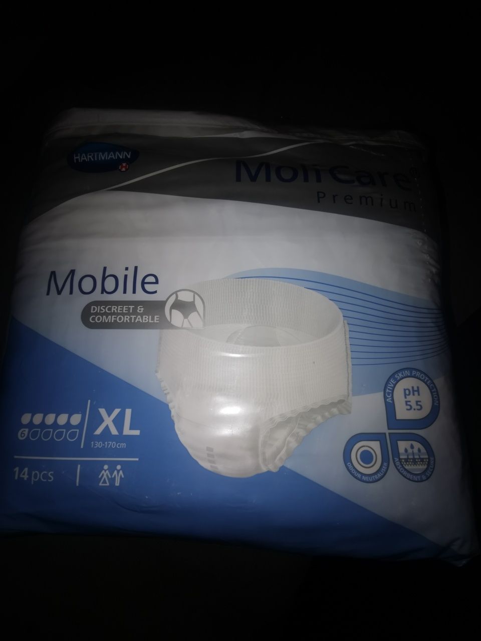 Pieluchomajtki MoliCare 14 sztuk XL