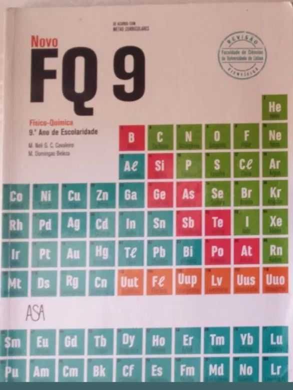 Novo FQ - Físico-Química - 9º Ano