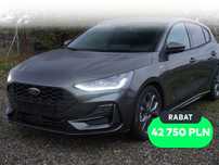 Ford Focus 1.0 EcoBoost mHEV 155 KM ST-Line X automat