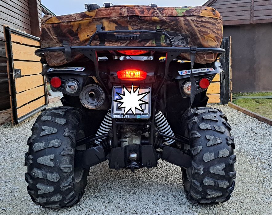 Duży Mocny Quad SYM 600 4x4 40KM Ledy Alufelgi Hak Okazja!
