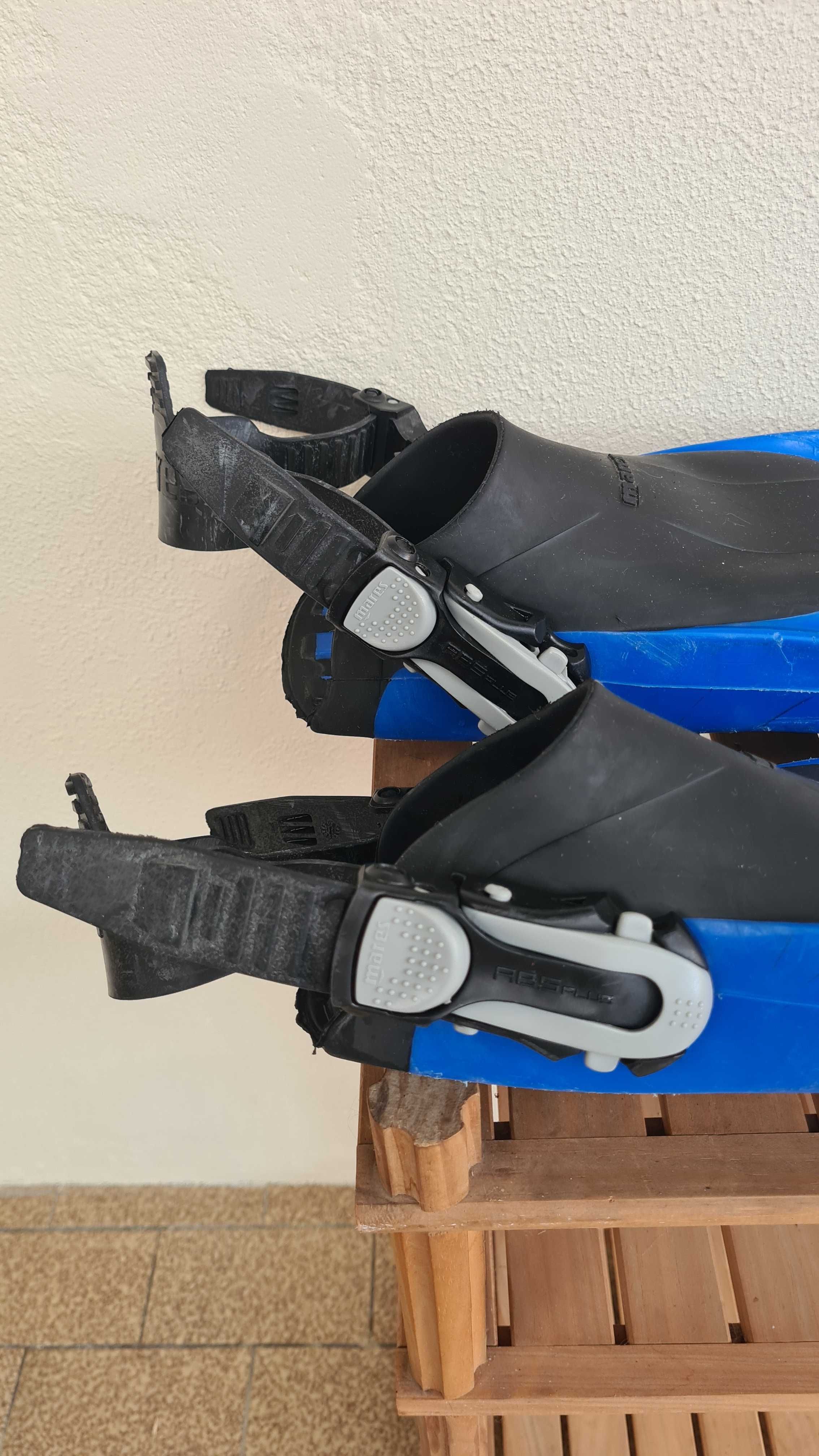 Barbatanas mergulho Mares Avanti X3 azuis tamanho S (40/42)