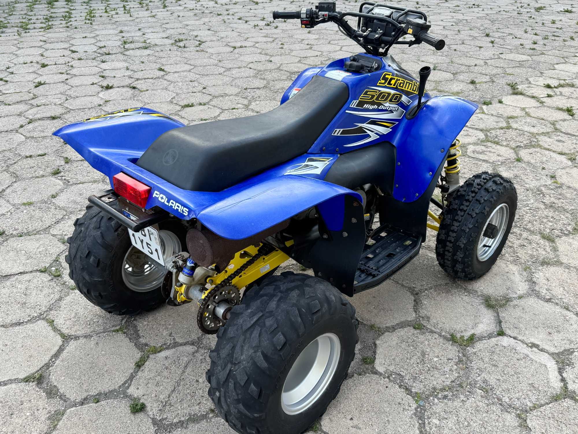Polaris Scrambler 500, 4x4, zarejestrowany