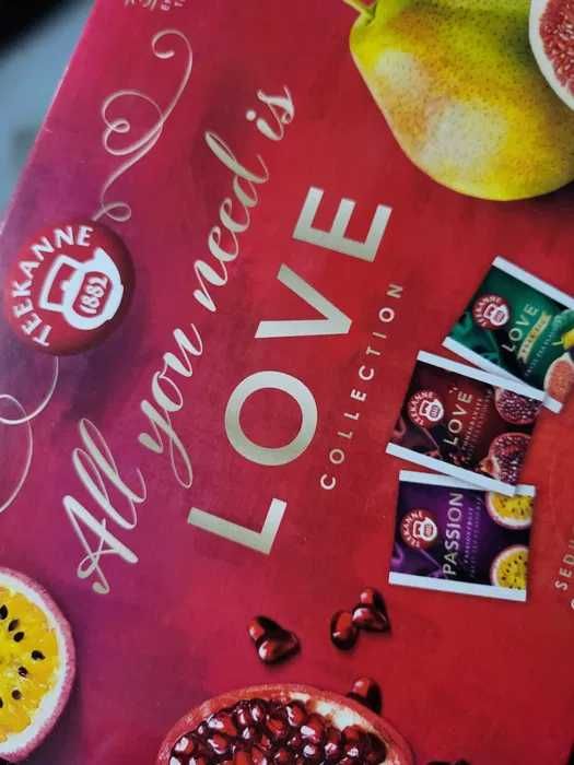 Zestaw herbat teekane love, 8 opakowań każde pod 30 sztuk