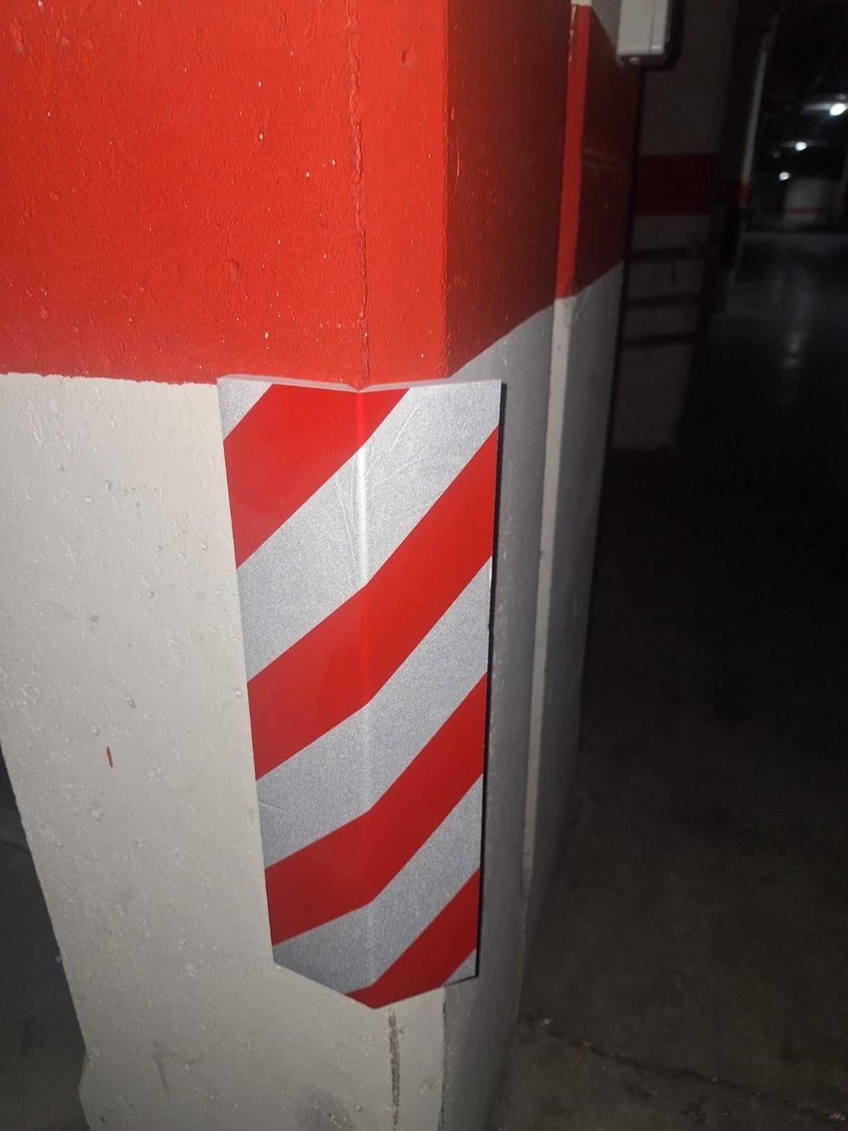 Protetores parede de garagem