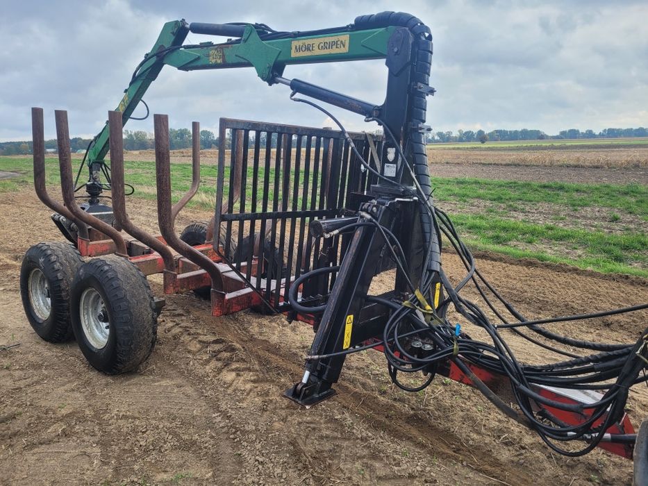 Przyczepa leśna more gripen