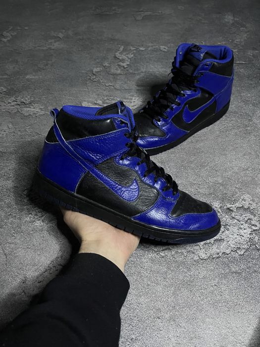 Кросівки NIKE DUNK HIGH “BLACK OLD ROYAL” 44 28 кроссовки найк данк