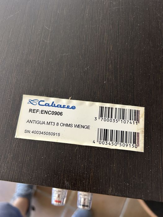 Colunas Cabasse Antigua MT3 praticamente novas