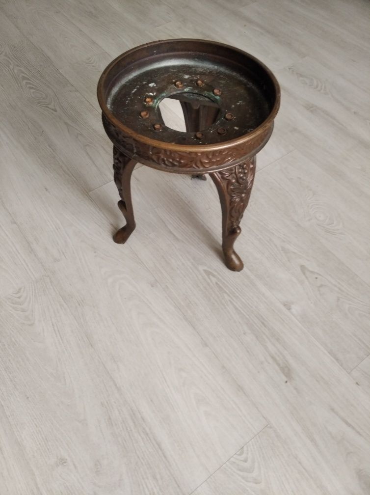 Винтажный антикварный бронзовый столик